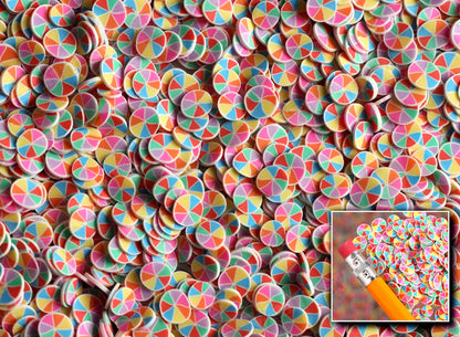 Rainbow Sprinkles Slime Charms, DIY Polymer Clay Charms, Kawaii Nail Charms, Slime Accesories, Kawaii Charms, Slime Sweets, Nail Art