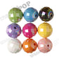 MIXED Color 20mm Faceted AB Gumball Beads - WhimsyandPOP