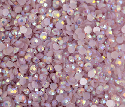 SS16 Faceted Flat Back Resin Rhinestones
