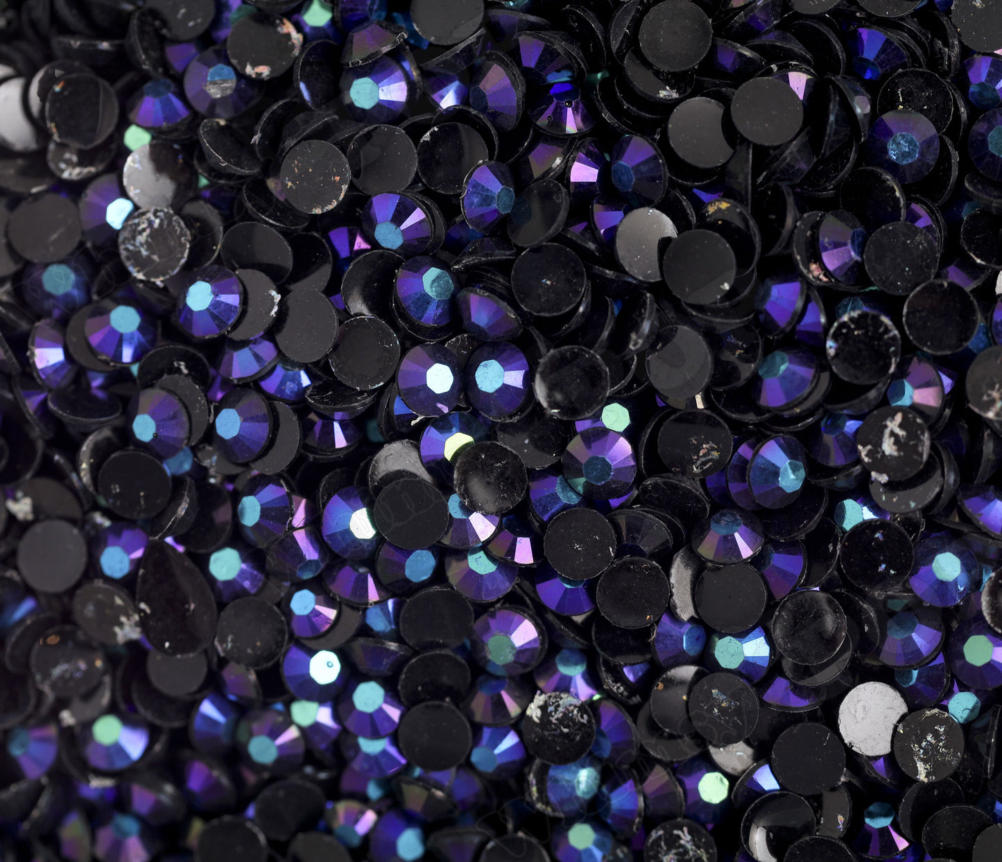 SS16 Faceted Flat Back Resin Rhinestones
