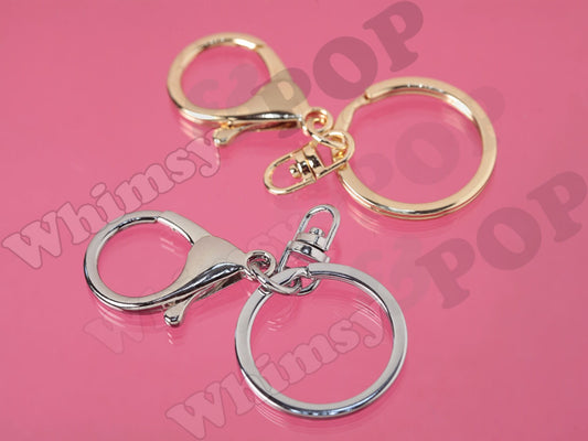 Silver and Gold Keychains