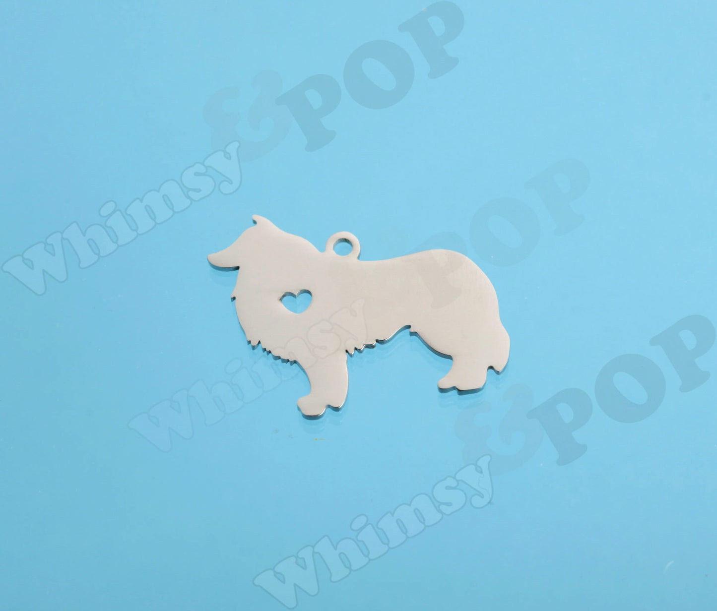 Silver Dog Animal Jewelry Charms, Many Breeds to Choose From