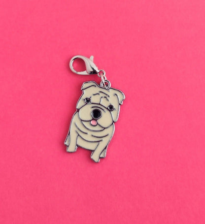 Dog Charms, Golden Retriever, Bulldog, Poodle, and Westie Dog Charms