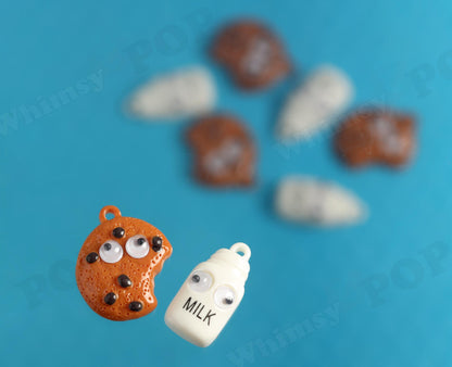 Milk and Cookies Best Friends Charm Set, BFF Charms