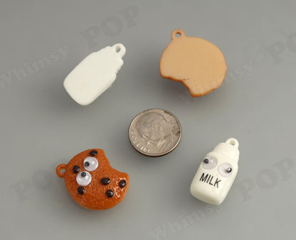 Milk and Cookies Best Friends Charm Set, BFF Charms