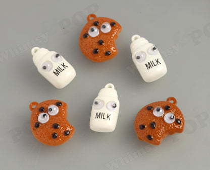 Milk and Cookies Best Friends Charm Set, BFF Charms