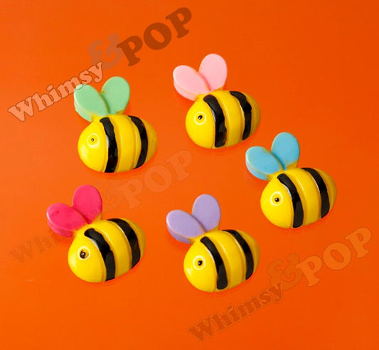 Bee Embellishments and bumble bee cabochons